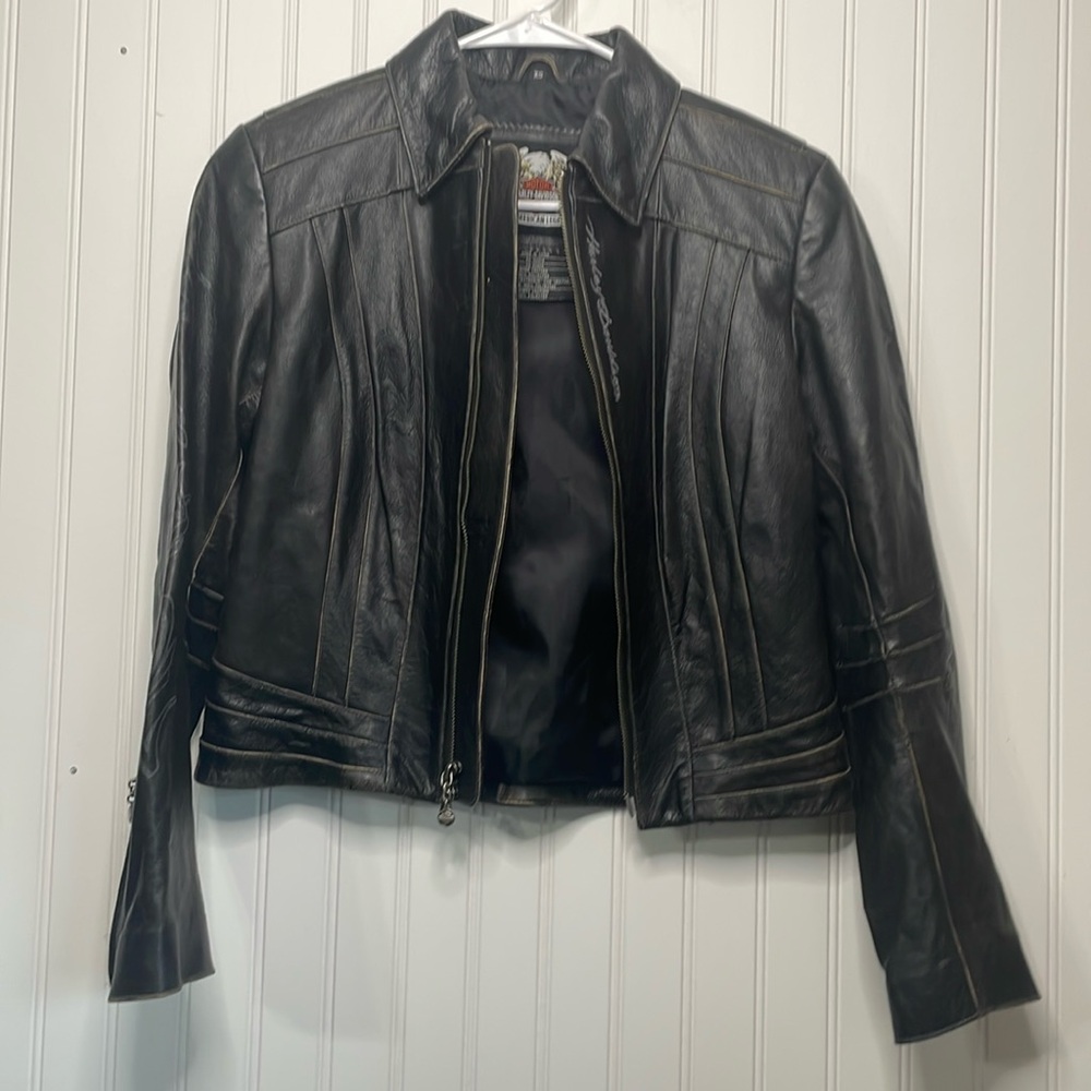 Harley Davidson Women’s Leather Jacket XS